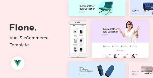 Flone - VueJS eCommerce Template