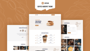 Introducing Cofean- Coffee HubSpot Theme